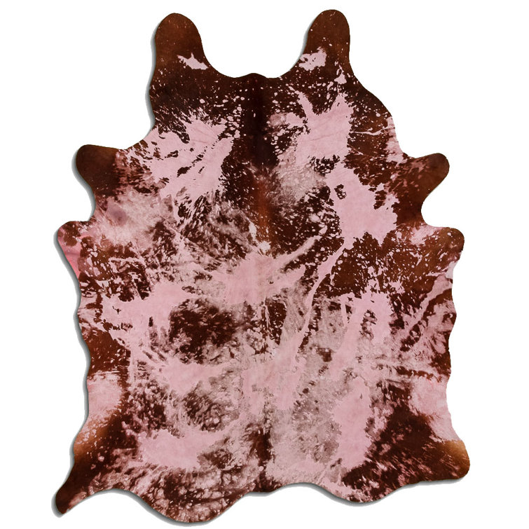 RugAddiction Handmade Cowhide Navy Rug Wayfair